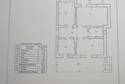 Apartament cu 3 Camere Bloc Nou zona Salaj - 11