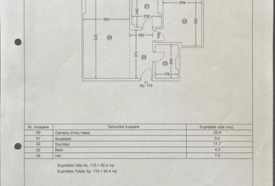 Apartament cu 2 camere decomandat în Tomis Nord