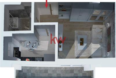 Apartament cu 1 camera in Complex Rezidential nou, zona Frumoasa, intabulat - 2