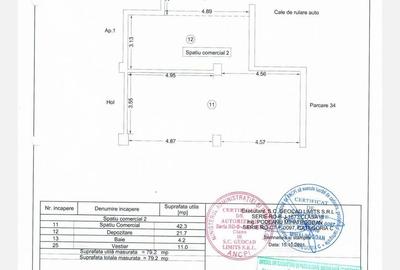 Spatiu comercial 75mp, vitrina stradala 12 m - (COD10) TOMIS NORD - 11
