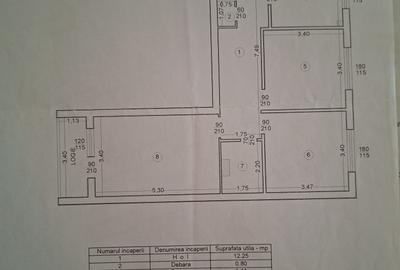 Apartament cu 3 camere decomandat, etaj 4/10, zona Alexandru cel Bun - 13