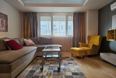 Apartament cu 2 camere semidecomandat, mobilat în Pipera