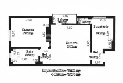 De vânzare apartament 2 Camere în Buziaș - 11