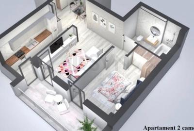 REA1004948 Apartament 2 camere I Parcare I Centrala Proprie I Palatul Parlamentu - 11