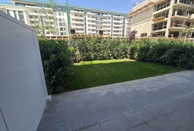 Apartament modern cu 2 camere, grădină proprie de 60 mp – First Estates Pipera - 1