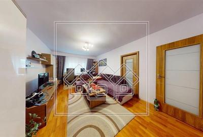 Apartament de inchiriat in Sibiu-60 mp utili,balcon inchis- Zona Garii - 1