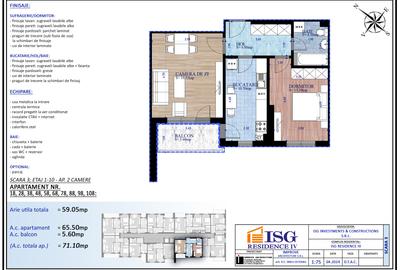 Apartament cu 2 camere decomandat în Parcul Carol