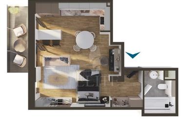 Apartament o camera în zona Fabricii - 1