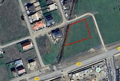 Teren Construcții intravilan de 1263 mp, în Moșnița Veche