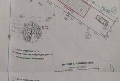 Teren intravilan de 247 mp, în Central