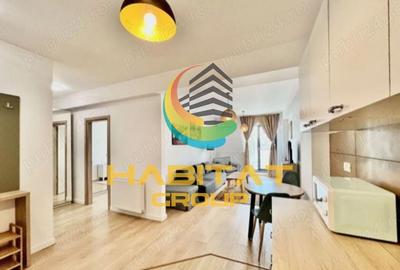 Apartament cu 2 camere decomandat, mobilat în Central