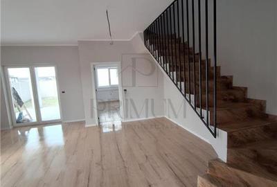 Duplex individual - bucatarie inchisa - dormitor la parter - teren 350 mp - 2