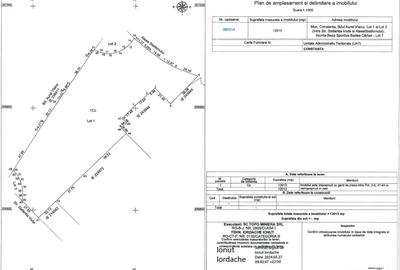 Teren Construcții intravilan de 12013 mp, în Aurel Vlaicu