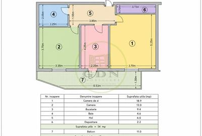 Vând/vânzare apartament 2 camere Tractorul Coresi Brașov Nicolae Labiș - 16