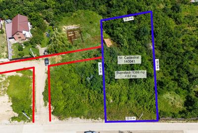 Teren Construcții intravilan de 1450 mp, în Bucium