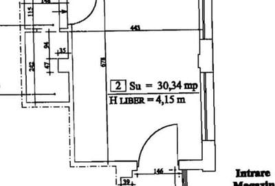 Spațiu comercial, de 41 mp, în Basarabia