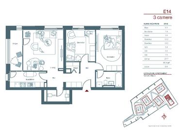 3 camere într-un ansamblu exclusivist P+3, cu spații verzi și curte privată - 4