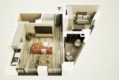 Locuiește central, în stil vienez – 2 camere direct de la dezvoltator - 2