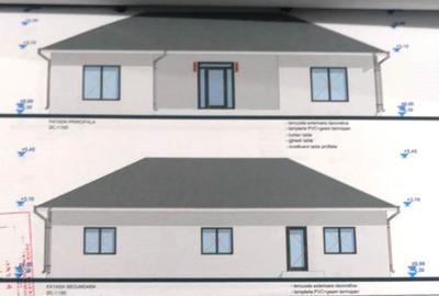 Casă în construcție Vernești, cartier nou - 2