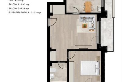 MTL CONSUL RESIDENCE - Apartament nou de vanzare - 5