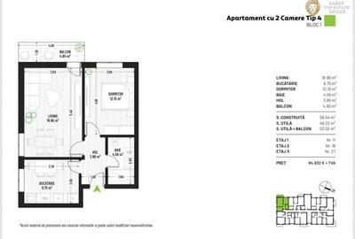 Apartament 2 camere Nou - Complex Rezidential - 32