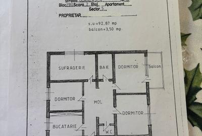 Apartament 4 camere strada Dorneasca, numar 13, sector 5 - 13