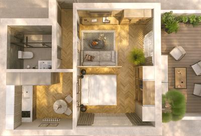 Unirii- Parcul Carol- ISG Reesidence III, terasa 23 mp, vedere superba - 10