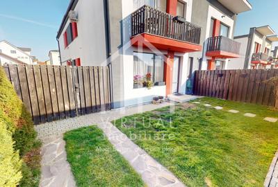 Casa de tip cvadruplex, 4 camere, 79mp utili, curte 70mp, 2 parcari - 2