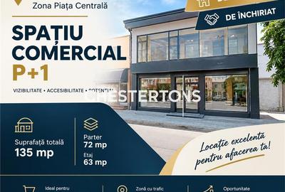 Spatiu comercial de vanzare, 135 mp – Tecuci, Piata Centrala - 1