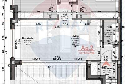 Apartament 3 camere si terasa 40 mp de inchiriat in Gheorgheni - 18