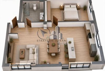 Apartament 2 camere, nou, finisat, mobilat și utilat complet - 12