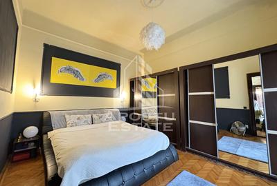 Apartament cu 2 camere semidecomandat, mobilat în Central