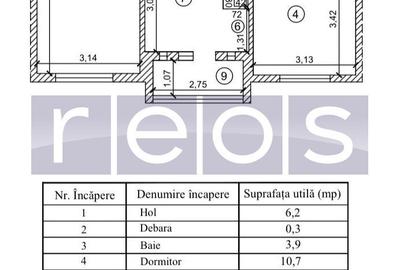 DE VANZARE 2 CAMERE DECOMANDAT | TEIUL DOAMNEI | ETAJ 7/8 | BALCON - 8