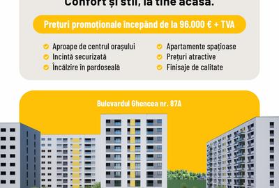 Apartament cu 3 camere decomandat în Drumul Taberei