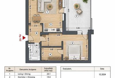 2 Camere Top | ARQA Jollie Village | Pipera - 13