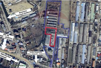 Teren industrial de vânzare 4.990mp Tomești - Iași - Str. Stupinelor - 5