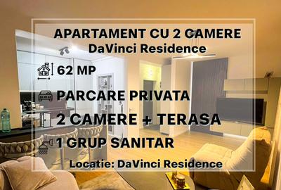 RO/EN Ap. 2cam, nou in DaVinci, parcare, balcon, bloc nou, 62 mp, et.1 - 1