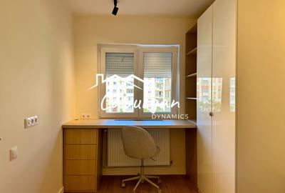 Apartament cu 2 camere nedecomandat, mobilat în Mihai Viteazul