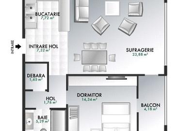 Emerald Residence - Apartament '70 mp + Parcare  Opțional - View spre Lacul Tei - 12