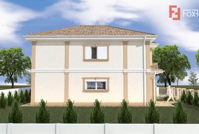 Duplex 5 camere 132 mp utili, despartit prin garaj Mosnita Noua - 7