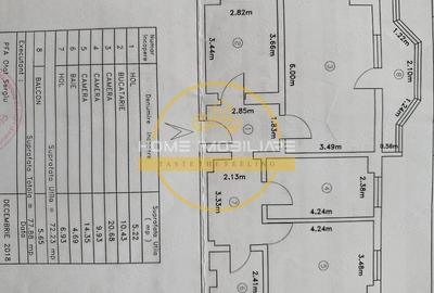 Apartament 3 Camere Decomandat Esplanada Nicolina Etaj 1 78 MP BLOC 1990 - 3