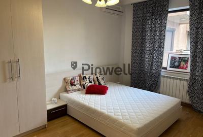 Apartament cu 2 camere semidecomandat, mobilat în Băneasa