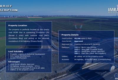 4.47 HA - Teren de Vanzare - Logistic & Industrial (PUZ Aprobat) - 5
