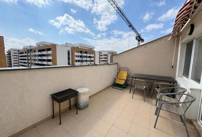 2 camere - terasa 16 mp - Parcare inclusa - Metrou Berceni - 12