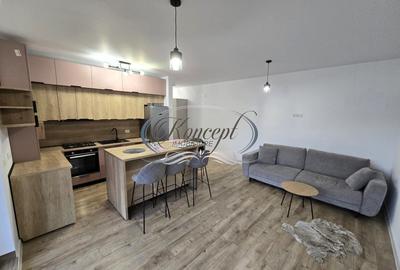 Apartament cu 2 camere semidecomandat, mobilat în Florești