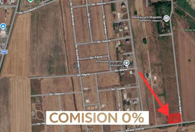 COMISION 0%, Teren 642mp, PUZ NOU, Utilitati in zona, Uranus, SACALAZ - 1