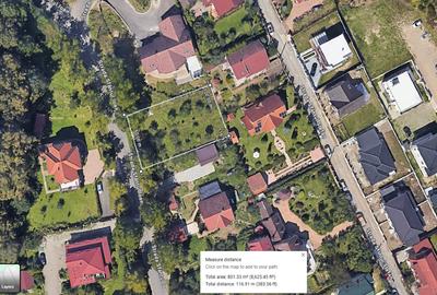 Teren intravilan 800 mp zona vile de lux - 1