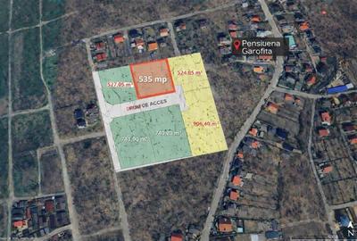 Teren intravilan 535 mp Bucium, zona rezidentiala linistita - 1