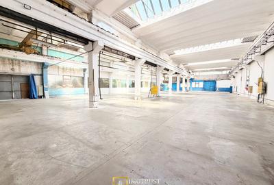 Hală industrială de închiriat în Arad – 1.200 mp, pod rulant - 1