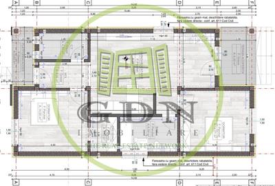 Casa Plan parter, 320 mp teren, 90 mp utili, Oltenia Garden-Pielesti - 3